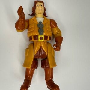 1986 Schaper Filmations Ghostbusters - Eddie Spencer Jr. 5" Action Figure